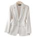 Women's Clothing Autumn New Style Small Suit Women's Jacket Casual Of The Internet Celebrity Trendy Short Suit Top Trend_ecoleips.com