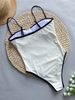 2025 New Sexy Splicing High Leg Cut Women Swimwear One Piece Swimsuit Female Monokini Padded Bather Bathing Suit Swim K5622_ecoleips.com