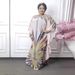 2025 Ethnic Digital Print Muslim Abaya Women's Dress Set_ecoleips.com
