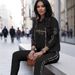 Minimalist Milanese Letter Print Hooded Lazy Suit Light Luxury Loose Fit Pants Set Black S-XXL Women's Clothing_ecoleips.com