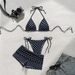 Women's Polka Dot Bikini Set – Adjustable Straps, Wrap Skirt & Push-Up Padding (S-XL) – Sexy Beach & Pool Swimwear_ecoleips.com