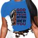 Summer European And American Cross-border Foreign Trade Plus-size T-shirt, Round-neck Casual Loose-fitting Short-sleeve_ecoleips.com