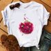 product From Independent Store: New 3D Petal Girl Cartoon Short-sleeve Plus-size Simple Loose-fit Women's T-shirt_ecoleips.com