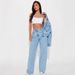 Women's High Waist Straight Leg Jeans Slim Fit With Heart Pocket Casual Fashion Light Blue Denim Full Length For Spring/Autumn & Summer_ecoleips.com