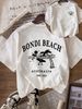 Women's Casual Multi-Color round Neck Short Sleeve Sports Top Simple Fashionable Solid Color Loose Printed T-Shirt_ecoleips.com