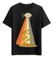 Women's T-Shirts Tshirt Muscle Freaks Pizza Abduction Funny Humor Style_ecoleips.com