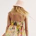 Double Shoulder French Niche Ruffled Chest Tie Color Block Floral Beach Vacation Strap Short Dress_ecoleips.com