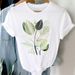 European And American Cross-border Foreign Trade Women's Clothing, Floral Print Round-neck Short-sleeve T-shirt Top_ecoleips.com