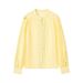 Women's Clothing Women's French Retro Early Spring Fashionable Elegant Round Neck Long Sleeve Shirt Solid Color Lace Trim Blouse_ecoleips.com