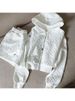 Women's sweatshirt shorts suit for women high-end light luxury temperament goddess style casual fashion two-piece set_ecoleips.com