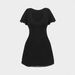 's Best-selling Sexy V-neck Mesh Bodycon Mini Dress, European And American Women's Fashion, High-end Slimming_ecoleips.com