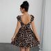 European And American Cro-border Independent Ite Fahion Women' Caual Leopard Print Mid-length Bohemian_ecoleips.com