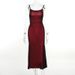 Elegant Stepmother Color Block Suspender Dress for Women Sexy Slim Fit Long Alluring Dress New Summer Style JY23560 Pure_ecoleips.com