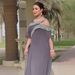 Women's Clothing autumn and winter new women's sexy chiffon bead stitching ball evening dress_ecoleips.com