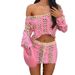 2025 New Casual Hand Crocheted Sexy Socialite Hot Girl Striped Nightclub Set For Women_ecoleips.com