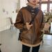 Aria Basics Women's Lamb Wool Coat, Autumn/Winter 2025 New Style, Loose Fit, Thickened, Korean Version, Sheepskin Motorcycle Jacket_ecoleips.com