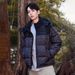 Unisex Winter down Jacket Thickened Short Hooded Warm Top Couple Style White Duck down Outerwear Archer0603 YR5816P180_ecoleips.com