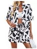 Women's Bohemian 2-Piece Suit Casual Beach Style Pant Set Thin Polyester Spring/Autumn Summer Wear Fashion_ecoleips.com
