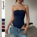 DiYun European And American Y2K Hot Girl Tube Solid Color Yoga Jumpsuit Top Women's Clothing 2026 Summer_ecoleips.com