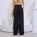 Suitable For All Seasons 2025 Autumn New Women's High Waist Casual Loose Straight Wide Leg Pants_ecoleips.com