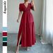 Women's Clothing Deep V High End Dress Women's Clothing Spring And Summer Skirt Fairy_ecoleips.com