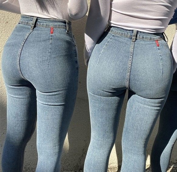 Women's Clothing High Waist Elastic Slim Fit Skinny Jeans For Women_ecoleips.com