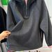 Elegant Two-tone Hooded Sweatshirt For Women, Winter Wear, Plus Size, Loose Fit, Thickened, Warm, Patchwork Woolen Top_ecoleips.com