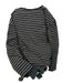 Women's Clothing shirt striped spring and autumn thin long sleeved T shirt women's medium long round neck loose large size women's clothing_ecoleips.com
