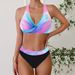 Plus Size Tankini Swimwear For Women – High Waist Bikini Set With Removable Pads & 11 Color Options_ecoleips.com