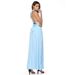 Cross Back Sexy Strapping Long Dress_ecoleips.com