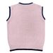 Floral Print Vest Plus Size Loose Fit Sleeveless Top Round Neck Niche Style Women's Clothing For Mother's Day_ecoleips.com