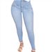 Women's Clothing Bodybuilding Peach Butt Shaping Fitness Jeans _ecoleips.com