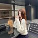 girl Real Shot Lazy Playful Autumn Style Knitted For Women Batwing Long Sleeve Sweater Versatile Top Korean Version Women's_ecoleips.com