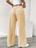 K New Striped Pants Casual Street Fashion Loose Wide Leg Pants_ecoleips.com