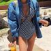 "Korean Retro One-Piece Swimsuit For Women – Tummy Control, Slimming & Sexy Design For Hot Springs & Vacations"_ecoleips.com