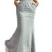 Voya Women's New Minimalist Casual Style Skirt, Versatile For Spring And Summer Commuting, Mid To Long A-line Skirt_ecoleips.com
