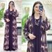 African Best-selling Women's Clothing, Digital Print Cardigan Robe, Cross-border Hot-selling European And American_ecoleips.com