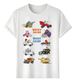 Women's T-Shirts Tshirt Muscle Freaks Wacky Races Cartoon Style Cars_ecoleips.com