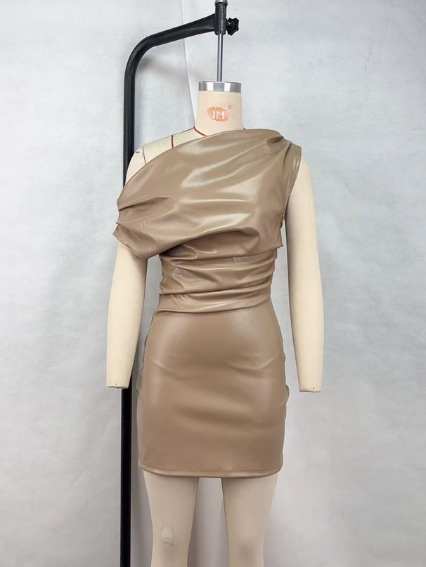 Women's Clothing Elegant Off-Shoulder Bodycon Dress For Women Sexy Nightclub Mini Skirt Trendy For Formal & Casual_ecoleips.com