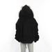 Winter Suede Fur Collar Hooded Jacket Women's Thickened Cat Ears Mountain Carving Cotton Jacket_ecoleips.com