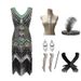 Women's Clothing Gatsby Dress Heavy Beaded Sequined Tassel Skirt_ecoleips.com