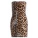 Women's Clothing Sexy Strapless Sequined Bodycon Dress For Women Fashion Leopard Print Street Style Nightclub Wear Versatile_ecoleips.com