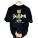 Men's Pure Cotton T-Shirt Summer Trendy Round Neck Short Sleeved Printed Loose Fit Instagram Style_ecoleips.com
