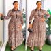 Women's Clothing Shirt Pleated Large Swing Large Size Top Dress Two Piece Set_ecoleips.com