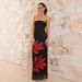 2025 Spring Summer European And American Women's Fashion High-end Strapless Backless Hot Girl Slim Fit Positioning_ecoleips.com