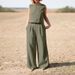 2026 Foreign Trade Plus Size Women's Clothing Solid Color Chinese Style Retro Pants Linen Casual Long_ecoleips.com