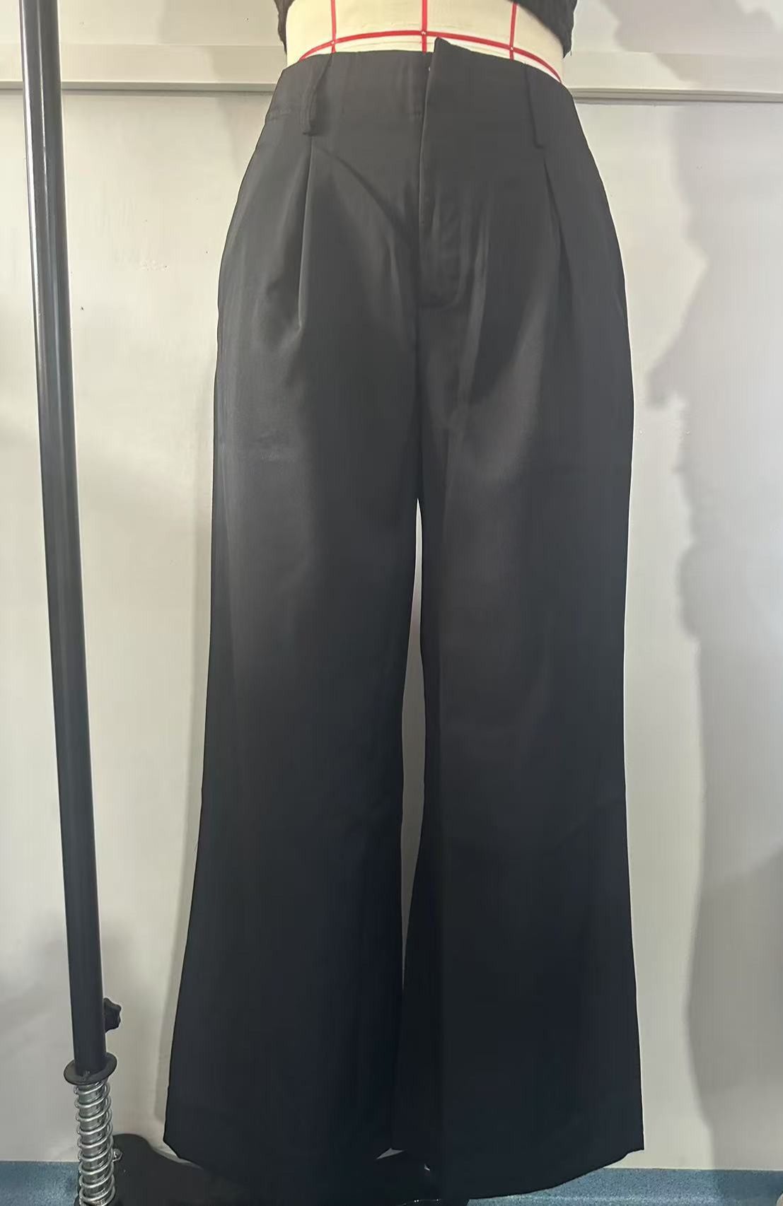 K Commuting With A Slimming Effect, High Waist Wide Leg Pants, Versatile Casual Suit Pants, Long Pants_ecoleips.com