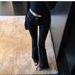 Low Waisted Slim Fit Denim Jeans Supermodel Long Legged Black Tight Fitting And Slimming Slightly Flared Pants Visible Stitching New Spring Style_ecoleips.com