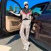 Women's Summer 2022 New Sports Suit, Stylish And Casual, Age-Reducing, Slimming, Wide-Leg Pants Two-Piece Set_ecoleips.com
