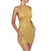 2025 's Fashion European And American Cross-Border New Halter Sexy Socialite Sequin Bodycon Dress Evening Gown For_ecoleips.com